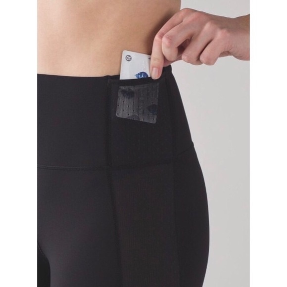 Lululemon black body con tight leggings - Picture 2 of 5